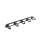 Lanberg Organizer kabli Typ B 19" 1U (czarny) - 458032 - zdjęcie 3